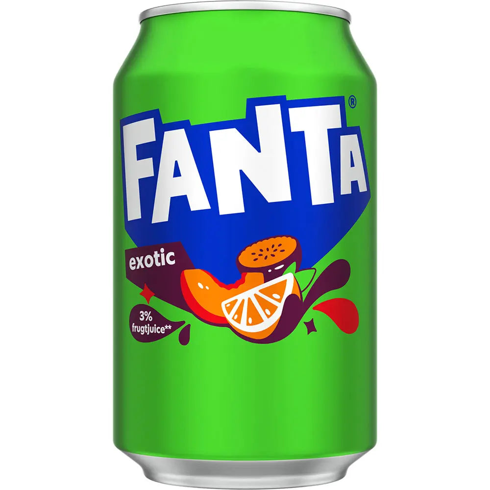 Fanta Exotic 24x 0,33 ltr. zzgl. DPG Pfand - AllSpirits