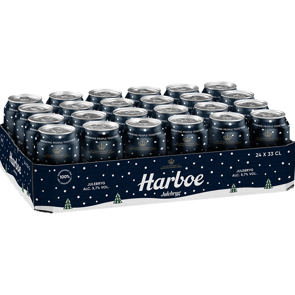 Harboe Julebryg 5,7 % TRAY 24x 0,33L DS zzgl. DPG Pfand