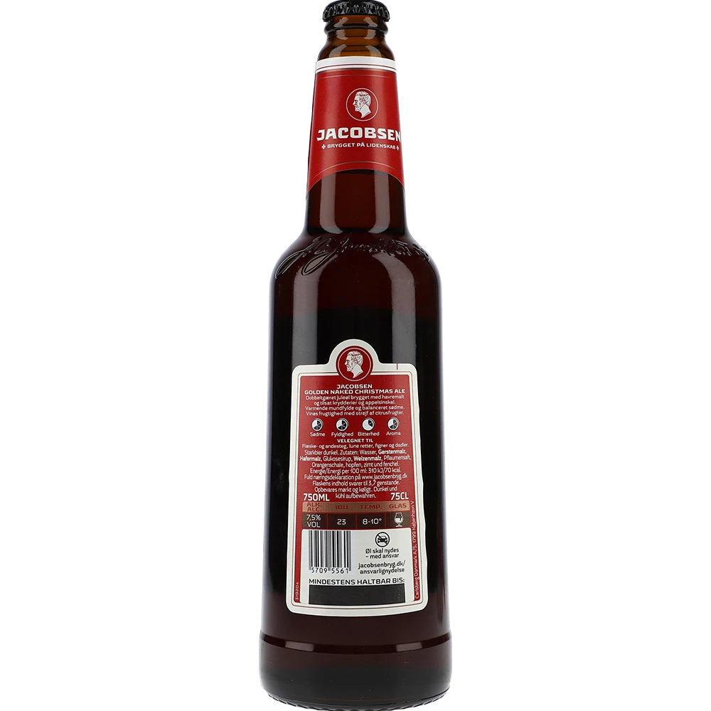 Jacobsen Golden Naked Christmas Ale 7,5 % 0,75L FL
