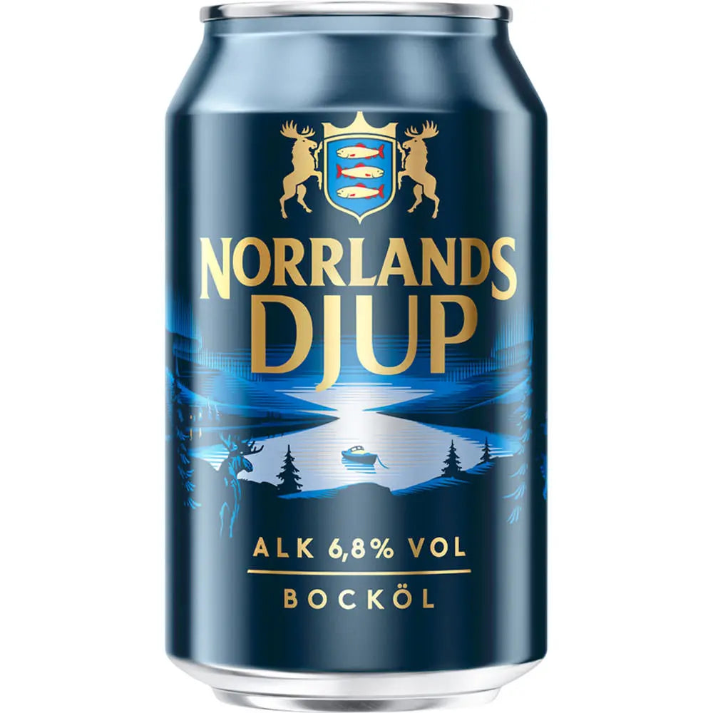 Norrlands Guld Djup 6,8% 24x 0,33 ltr. zzgl. DPG Pfand - AllSpirits