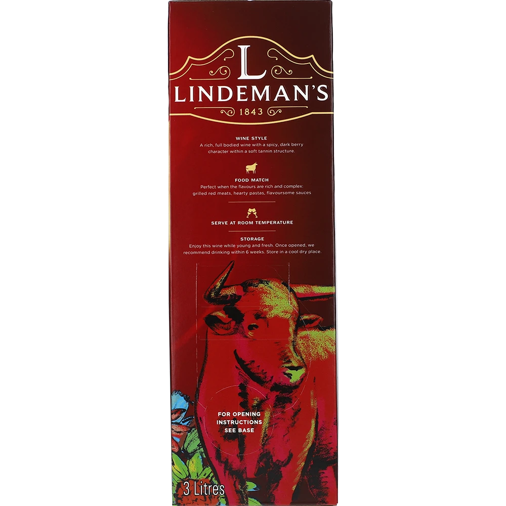 Lindeman's BIN 45 Cabernet Sauvignon 13.5 % 3L BIB