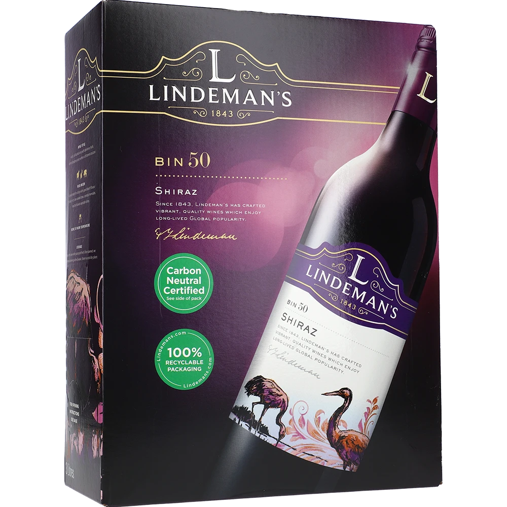 Lindeman's BIN 50 Shiraz 13,5 % 3L BIB