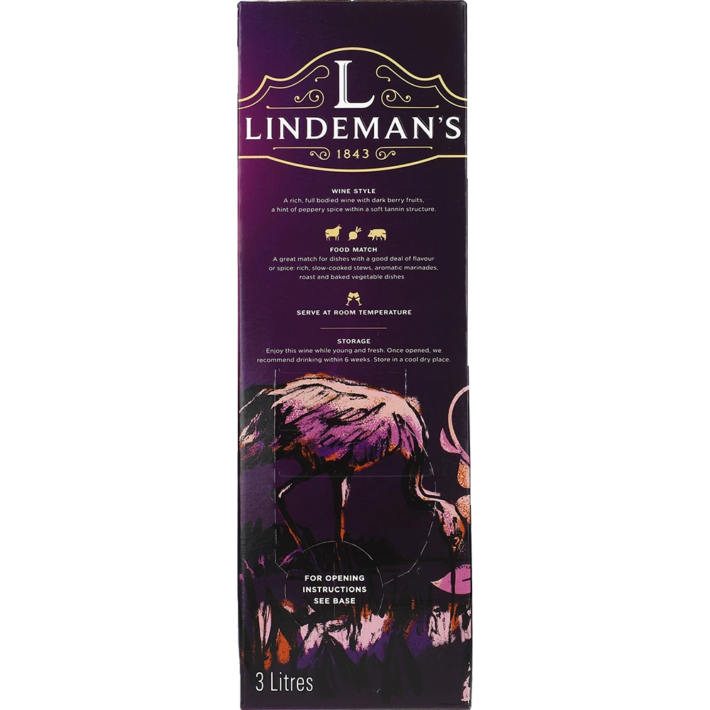Lindeman's BIN 50 Shiraz 13,5 % 3L BIB