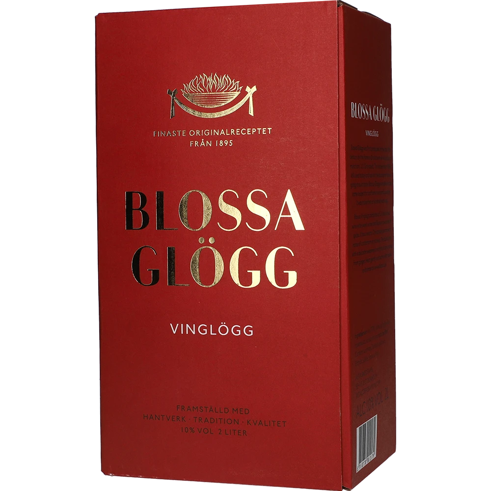 Blossa Glögg Vinglögg 10 % 2L BIB