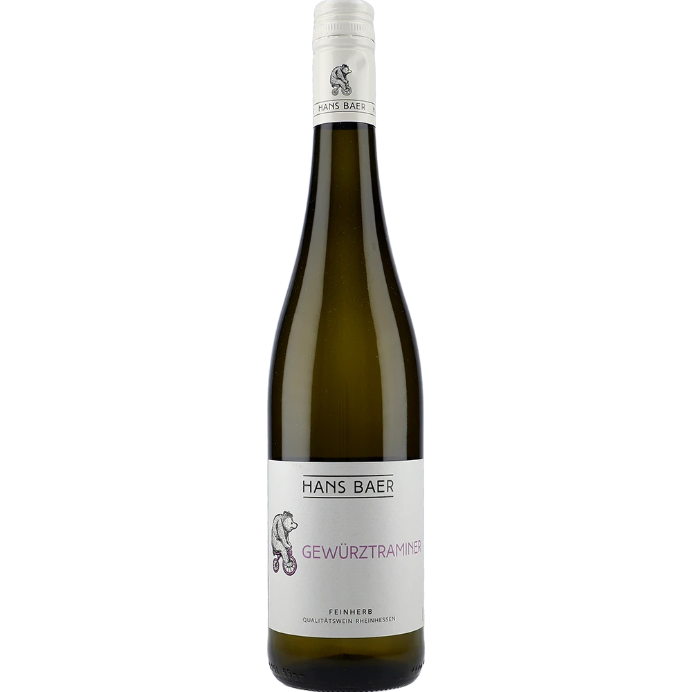 RHH Hans Baer Gewürztraminer Feinherb 10% 0,75 ltr. - AllSpirits