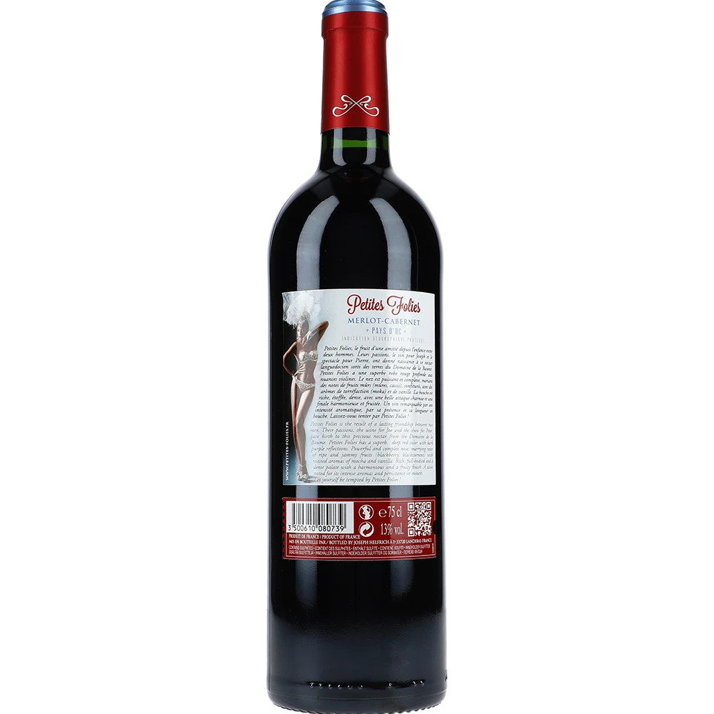 Petites Folies Peter & Joe Merlot-Cabernet 13.5 % 0,75L FL