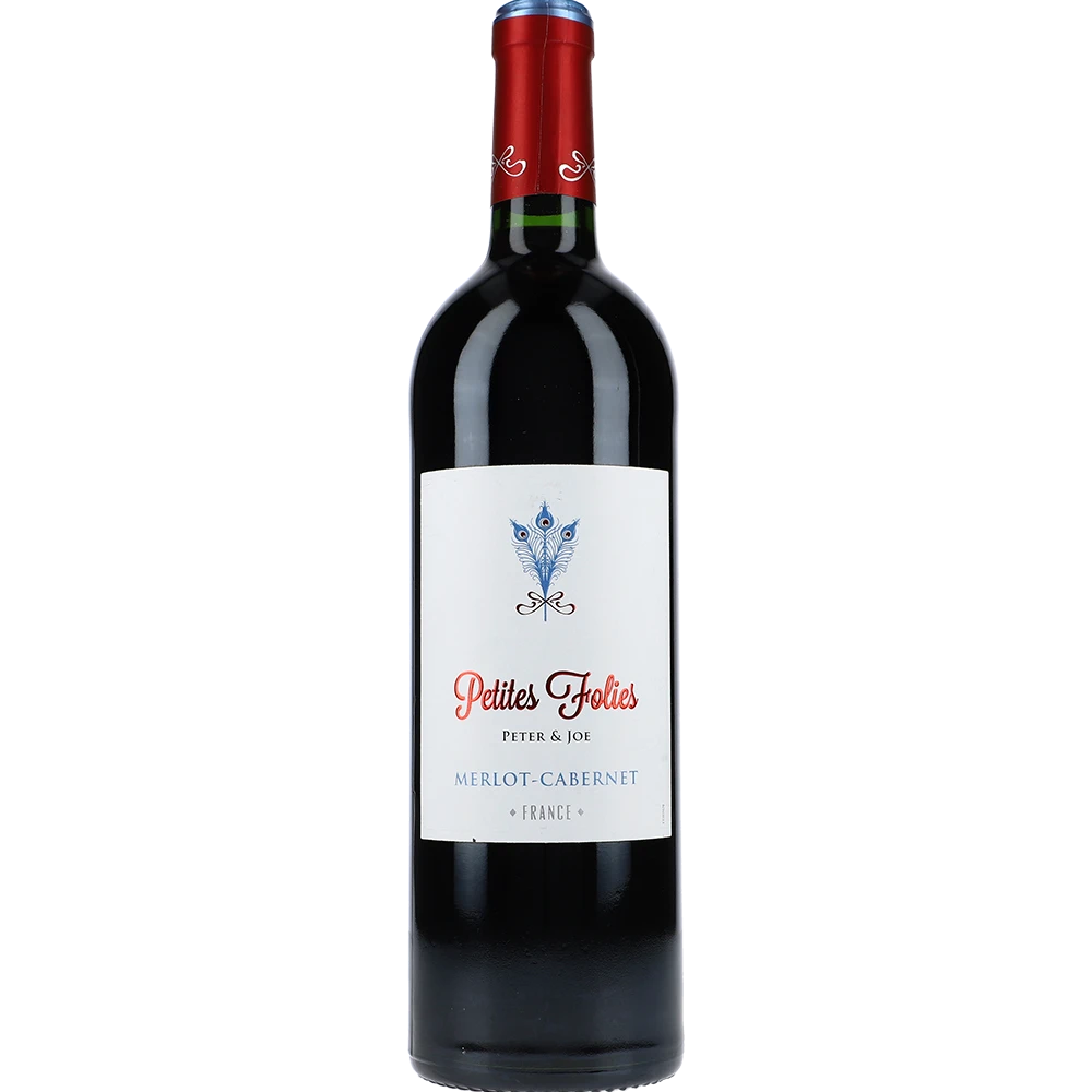 Petites Folies Peter & Joe Merlot-Cabernet 13.5 % 0,75L FL