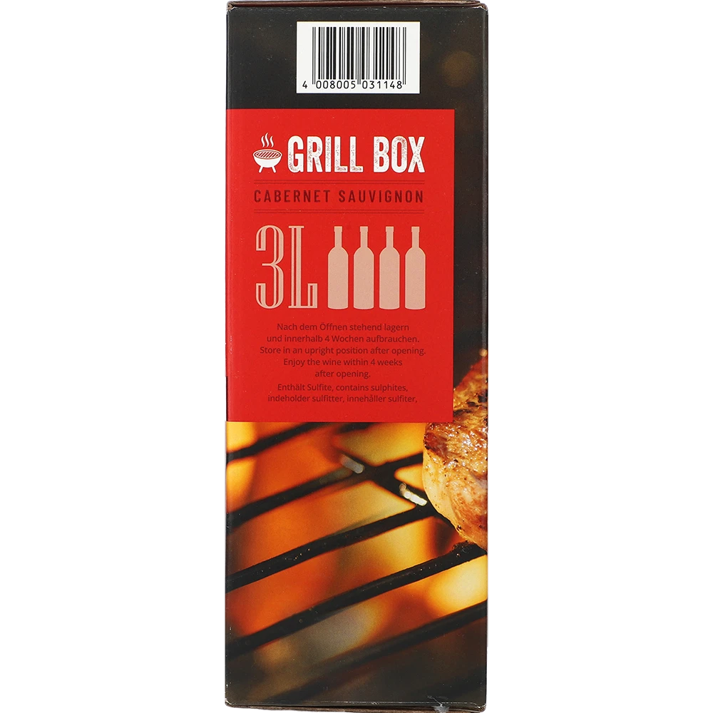 Grill-Box Cabernet Sauvignon 13 % 3L BIB