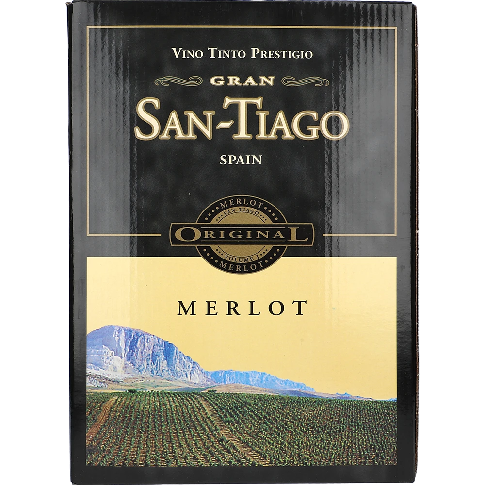 San Tiago Merlot 13.5 % 3L BIB