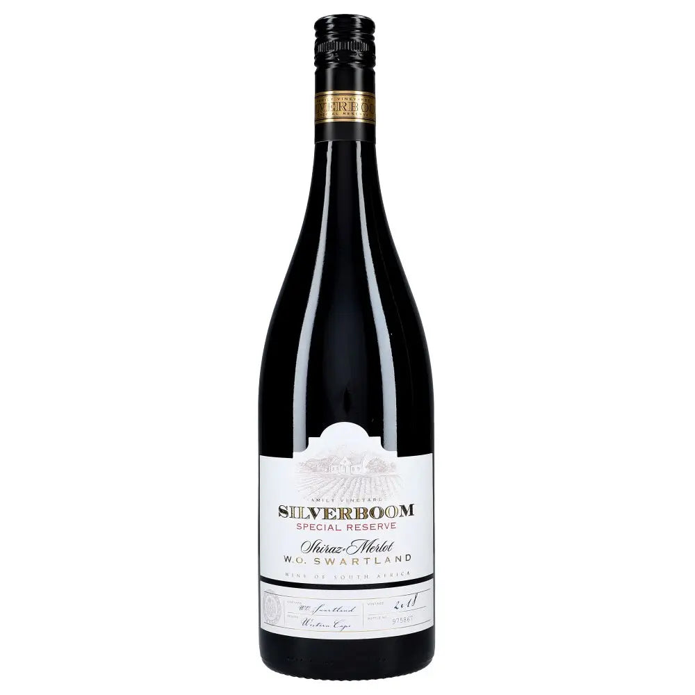 Silverboom Special Reserve Shiraz-Merlot 15% 0,75 ltr. - AllSpirits
