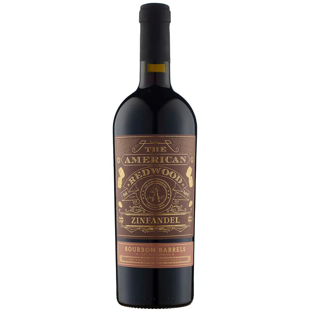 The American Redwood Zinfandel Bourbon Barrels 15% 0,75 ltr. - AllSpirits
