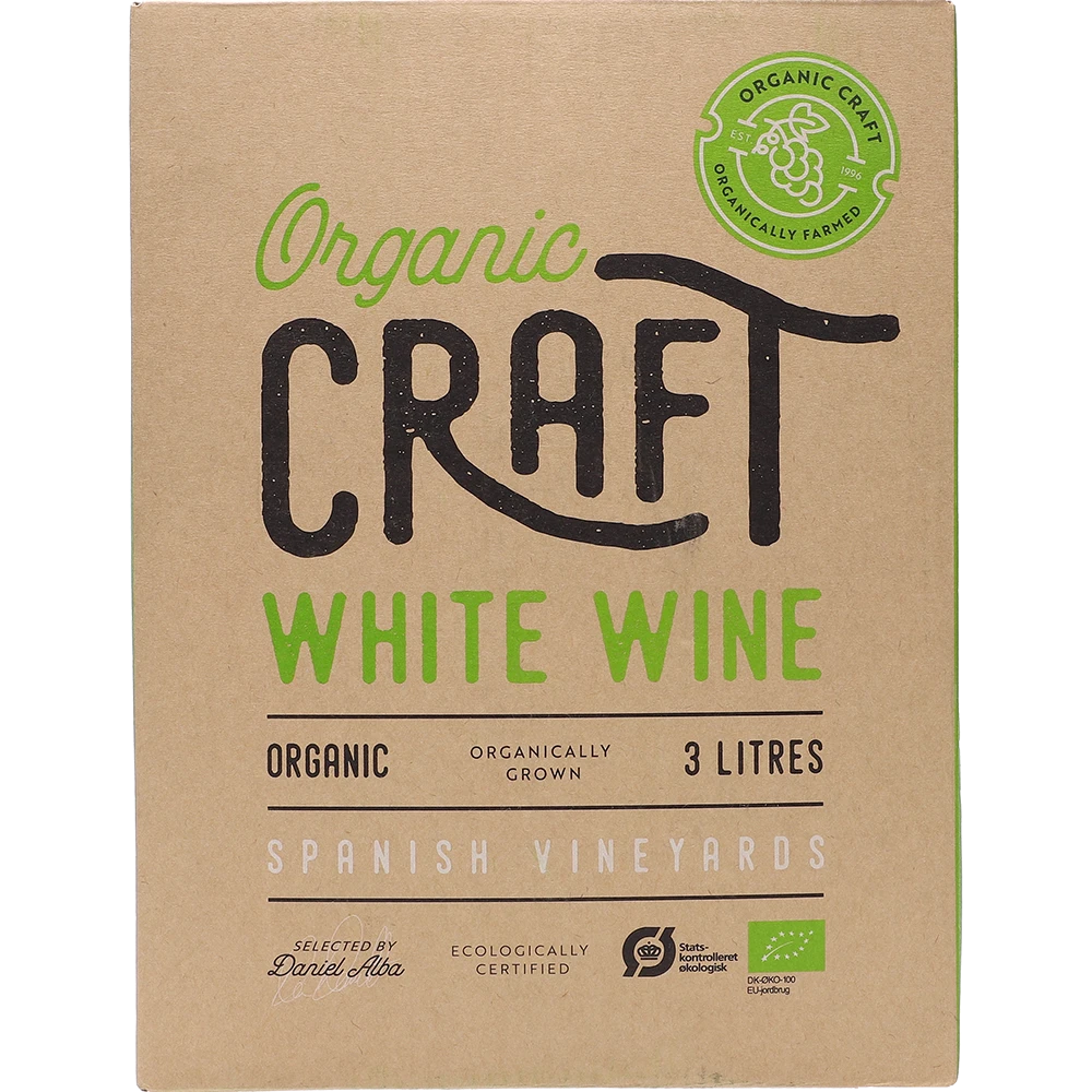 Organic Craft White 12,5 % 3L - AllSpirits