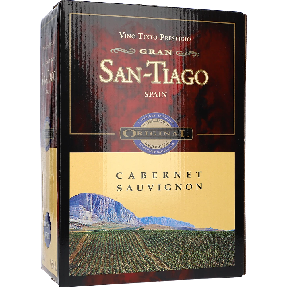San Tiago Cabernet Sauvignon 13.5 % 3L BIB