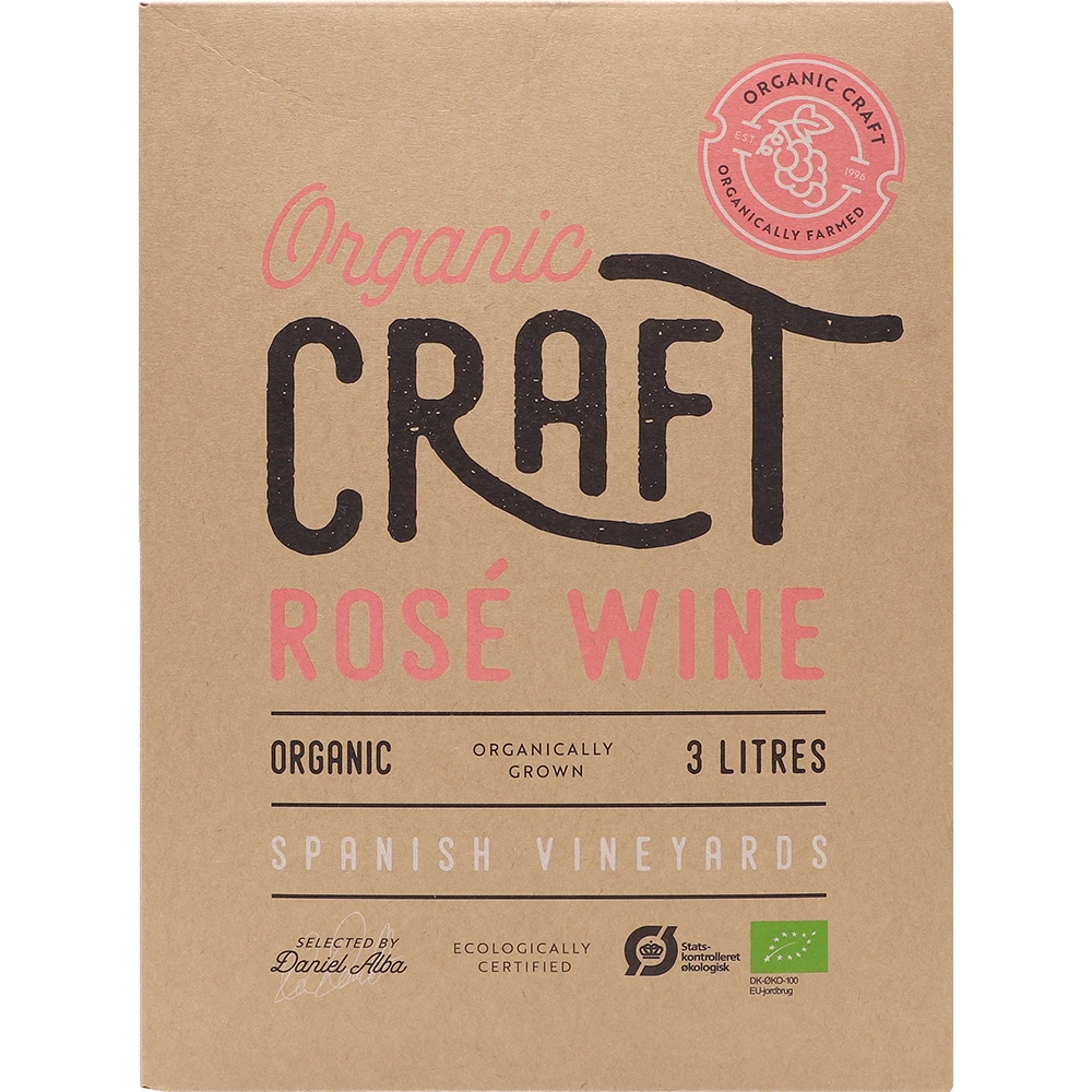 Organic Craft Rose 13 % 3L - AllSpirits