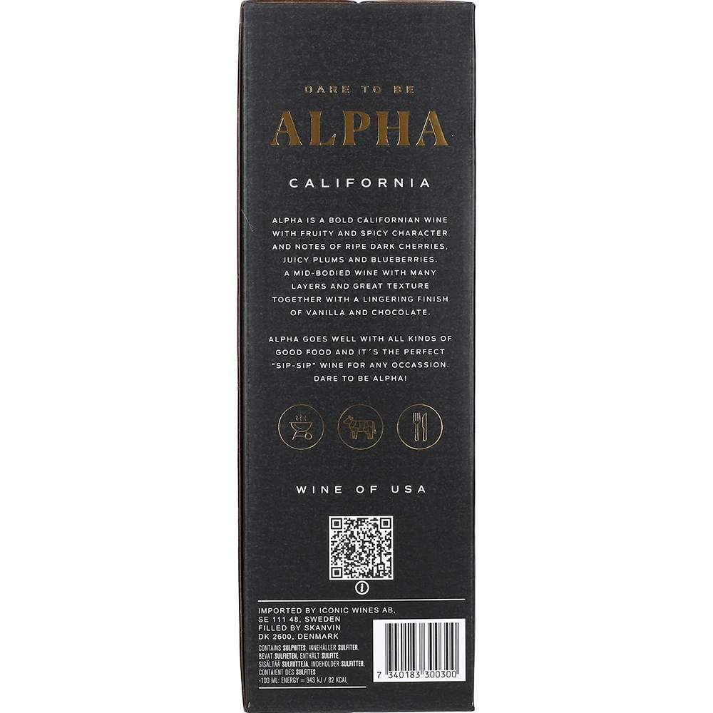 Alpha Red Wine 13 % 3L BIB