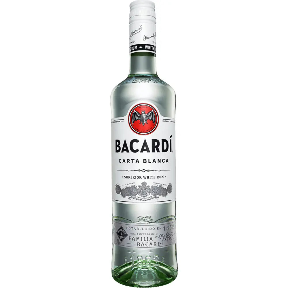Bacardi Carta Blanca 37,5% 1 ltr. - AllSpirits