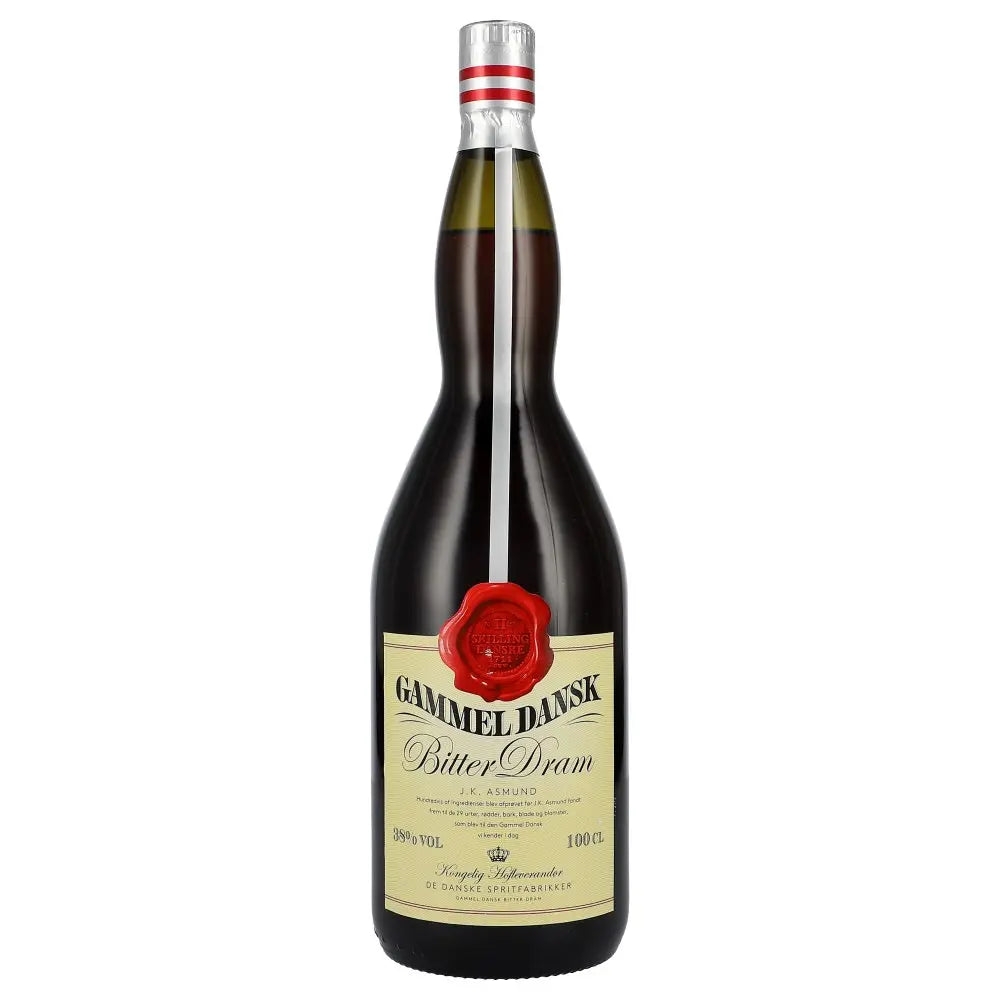 Gammel Dansk Bitter Dram 38% 1 ltr. - AllSpirits