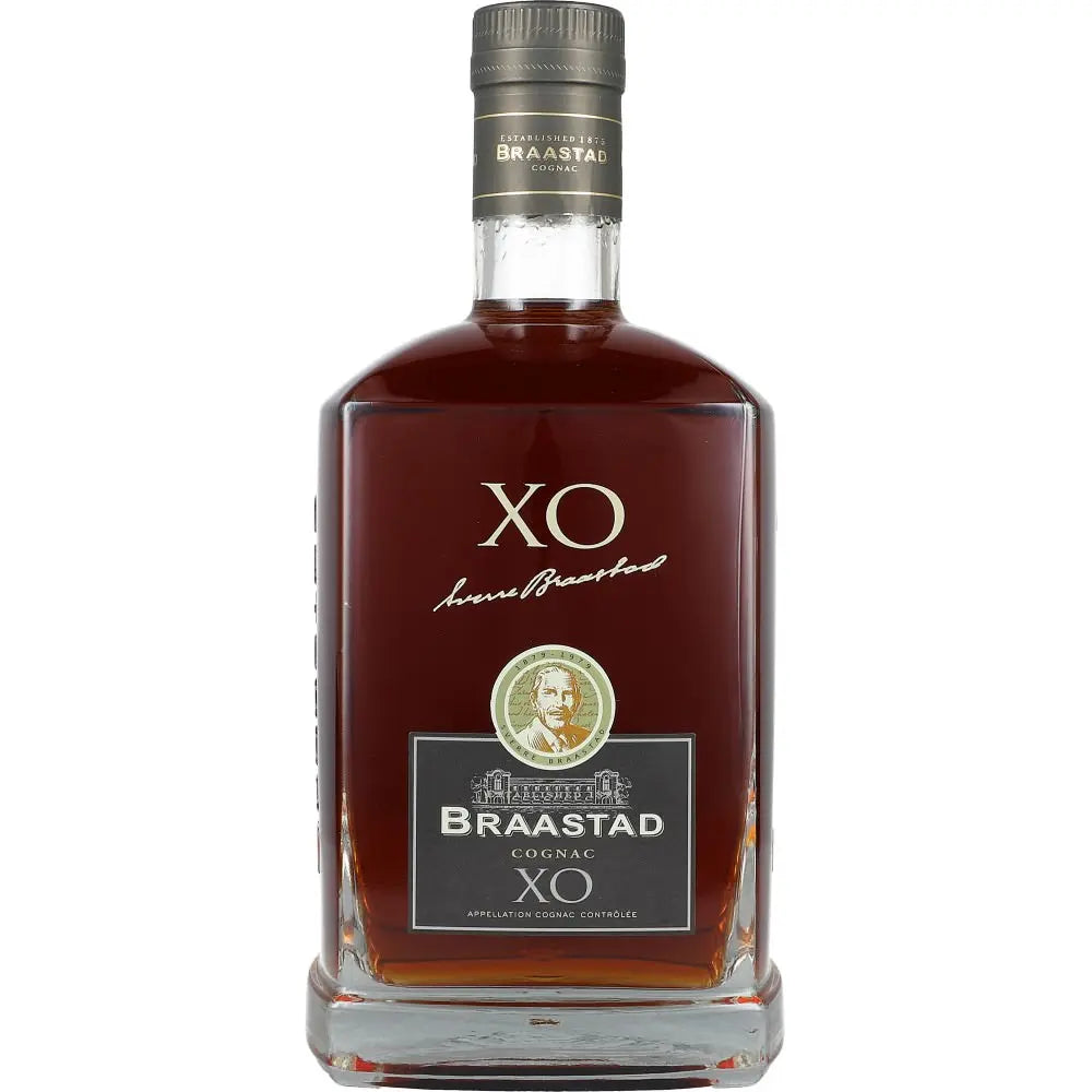 Braastad XO Cognac 40 % 1 ltr. - AllSpirits
