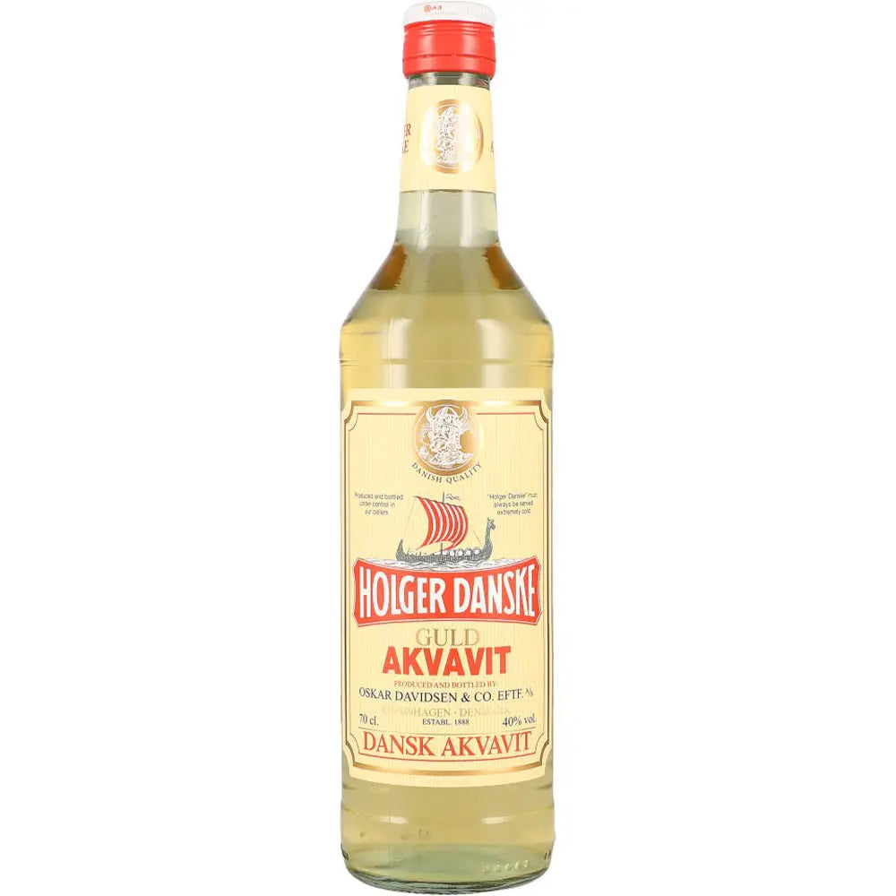 Holger Danske Gold Aquavit 40% 0,7 ltr. - AllSpirits