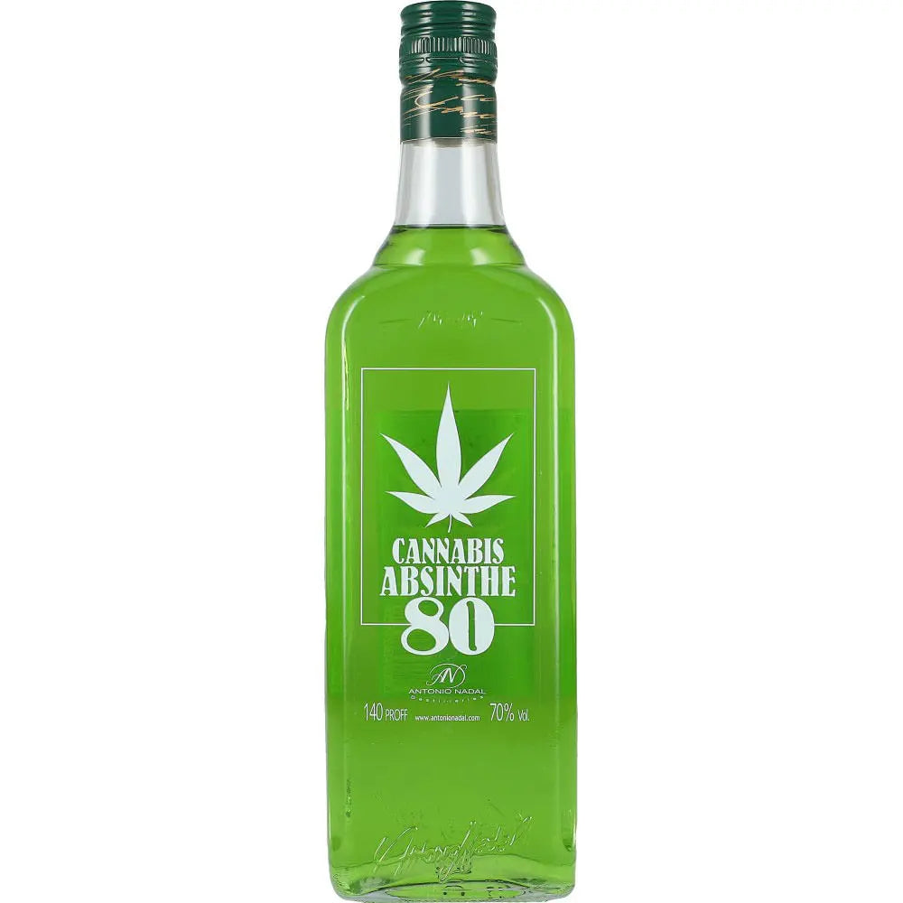 Cannabis Absinth 80 70% 0,7 ltr. - AllSpirits