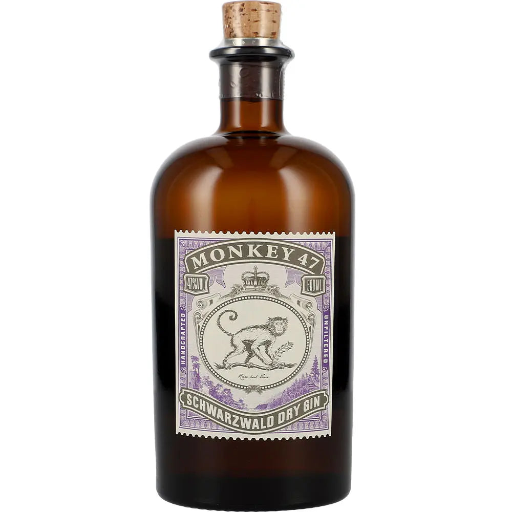 Monkey 47 Schwarzwald Dry Gin 47% 0,5 ltr. - AllSpirits