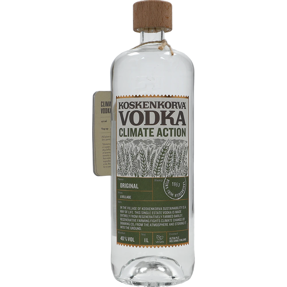 Koskenkorva Climate Action 40% 1 ltr. - AllSpirits