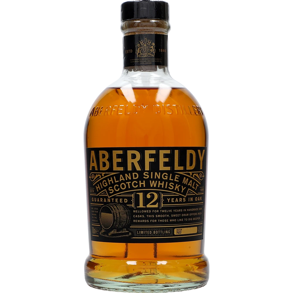 Aberfeldy 12 Years Single Highland Malt 40% 0,7 ltr. - AllSpirits