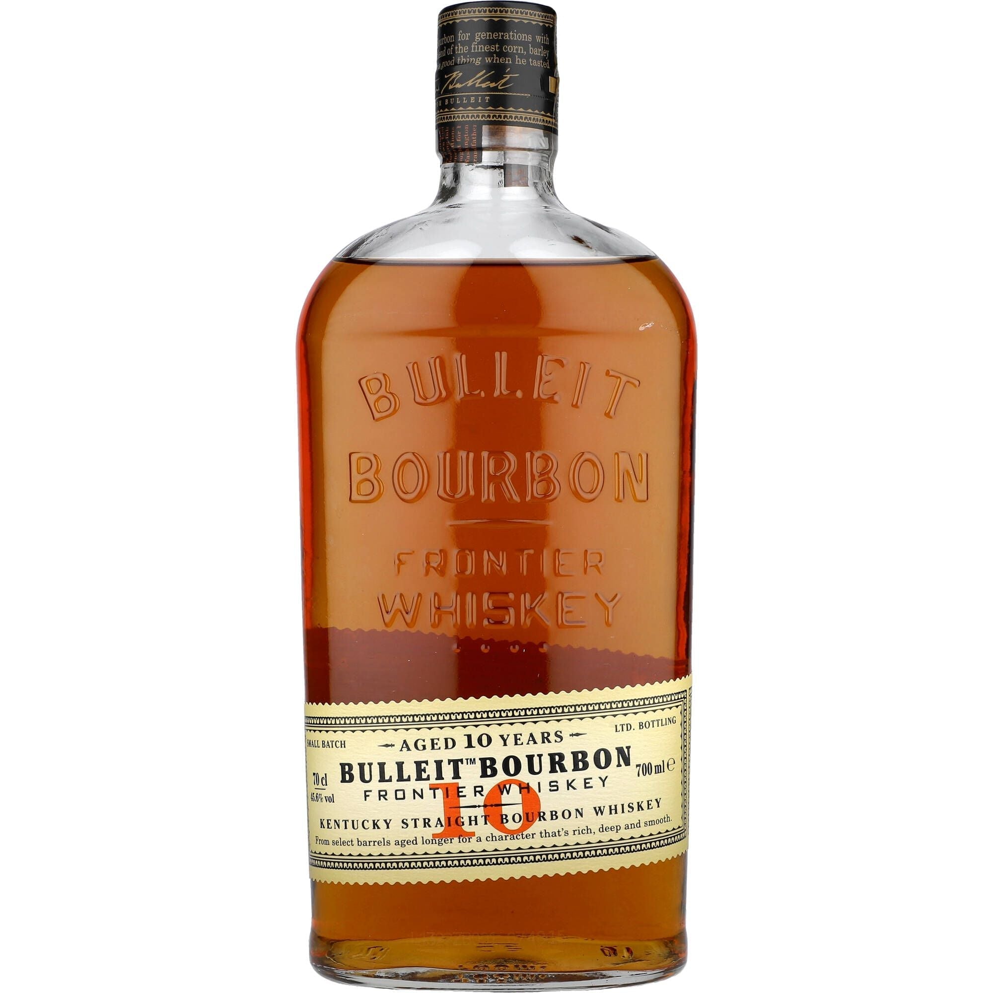 Bulleit Bourbon Whiskey 10Yeay 45% 0,7L - AllSpirits