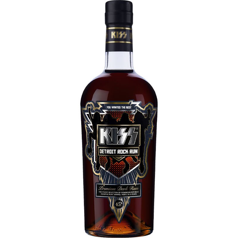 Kiss Detroid Rock Rum 45% 0,7 ltr. - AllSpirits