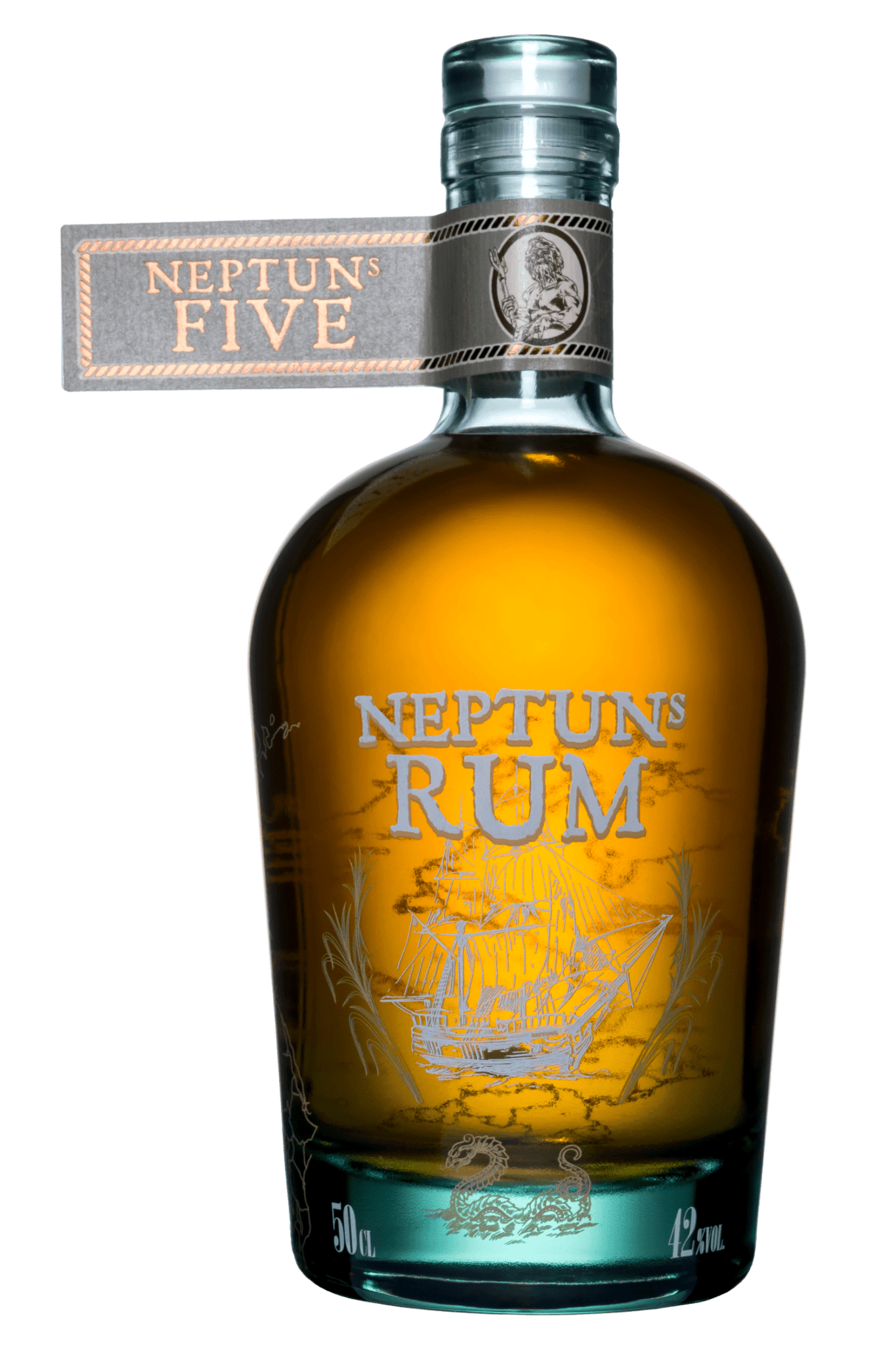 Neptuns Five Rum 42% 0,5l - AllSpirits