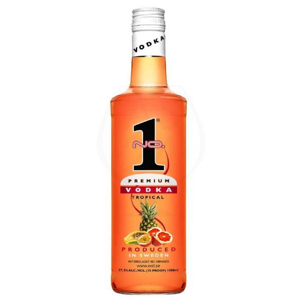 No. 1 Premium Vodka Tropical 37,5% 1 ltr. - AllSpirits