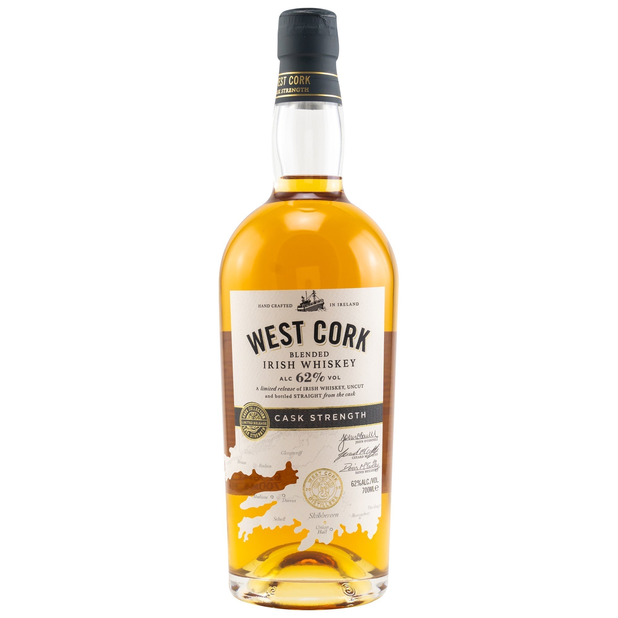 West Cork Cask Strength - Blended Irish Whiskey 62% 0,7l - AllSpirits