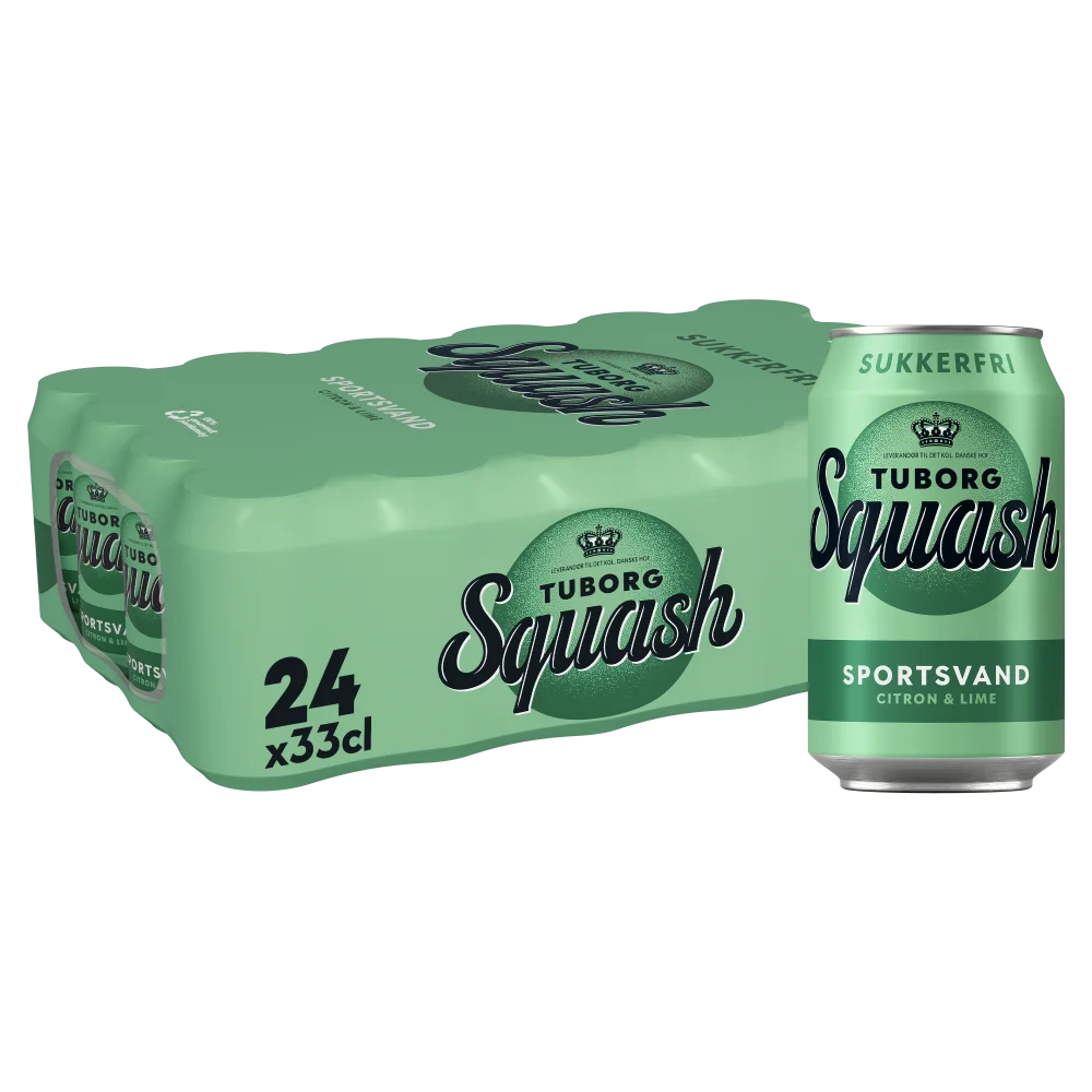 Tuborg Squash Sport Zuckerfrei 24x0,33L Dose zzgl. DPG Pfand