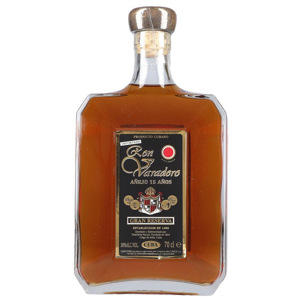 Ron Varadero Anejo 15 Anos 38% 0,7 ltr.