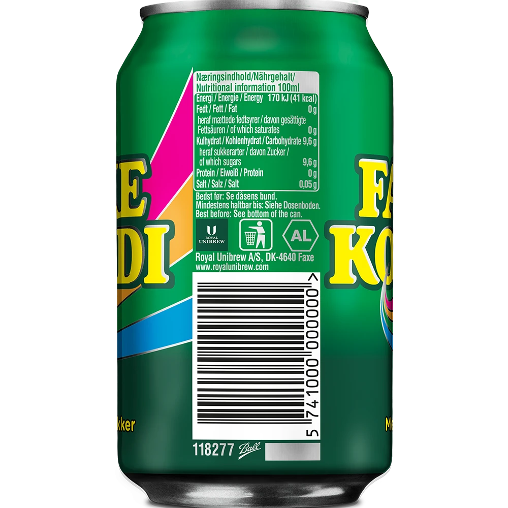Faxe Kondi  TRAY 24x 0,33L DS zzgl. DPG Pfand