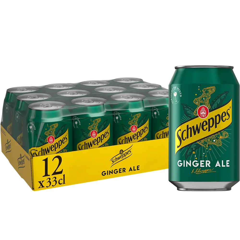 Schweppes Ginger Ale 12x0,33 L Dose zzgl. DPG Pfand