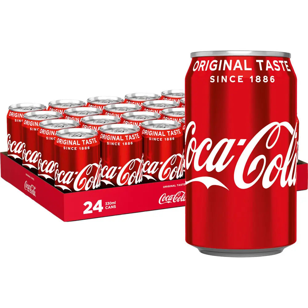 Coca Cola Classic 24 x 0,33 ltr. zzgl. DPG Pfand - AllSpirits