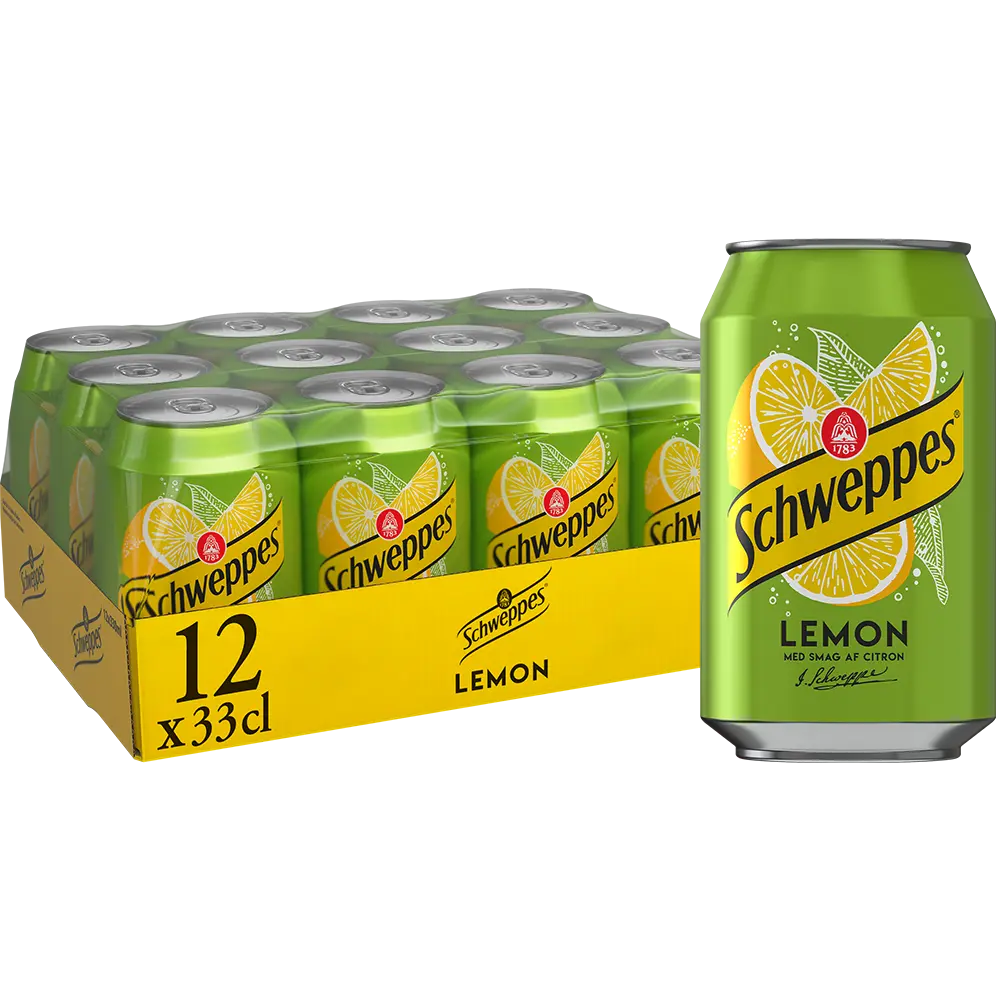 Schweppes Lemon Fusion 12x0,33 L Dose zzgl. DPG Pfand
