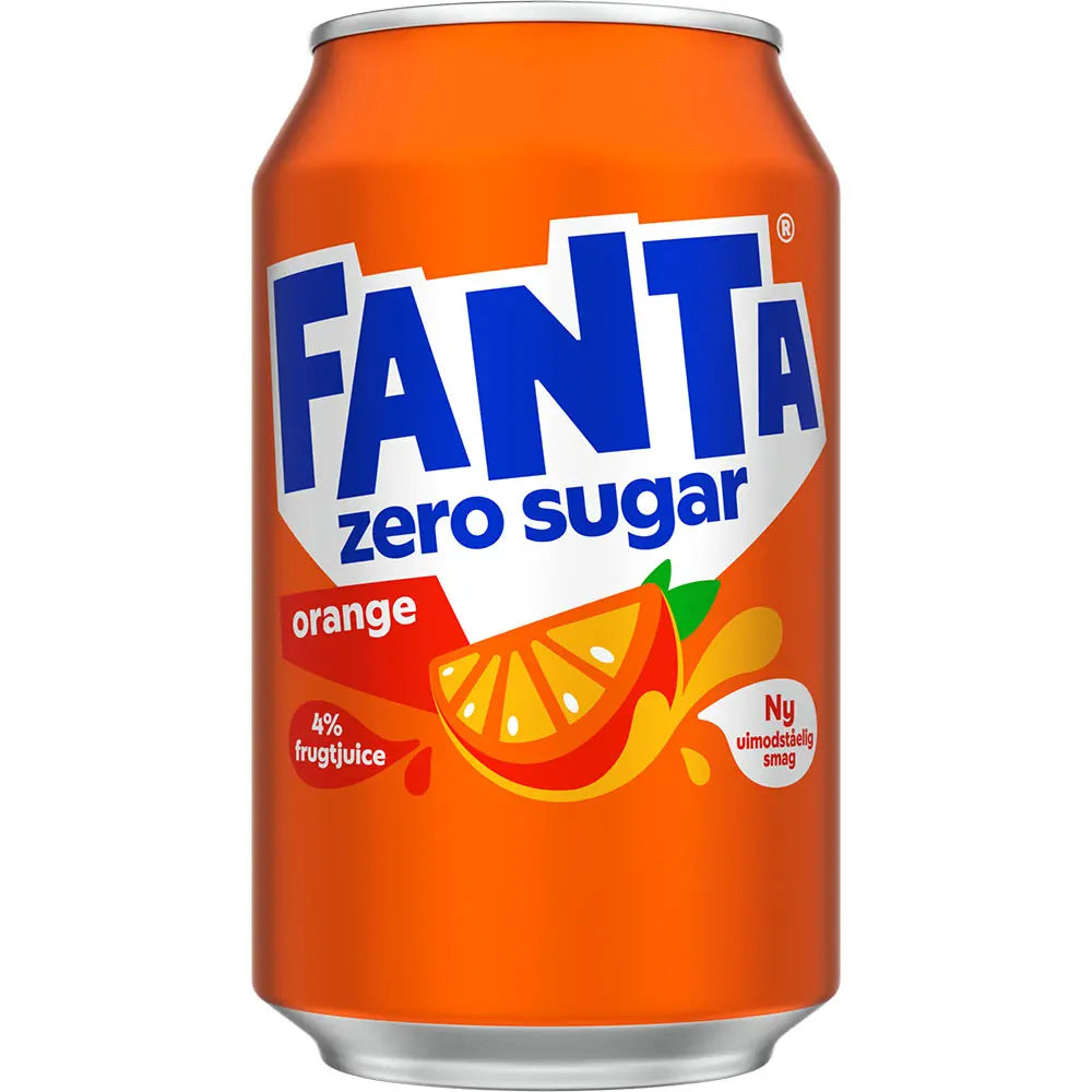 Fanta Zero Orange 24x 0,33 ltr. zzgl. DPG Pfand - AllSpirits