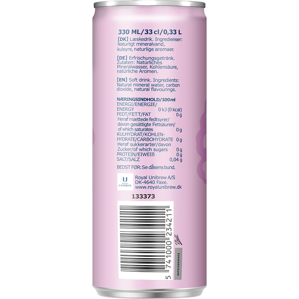 Egekilde Hindbær Rabarber TRAY 24x 0,33L DS zzgl. DPG Pfand