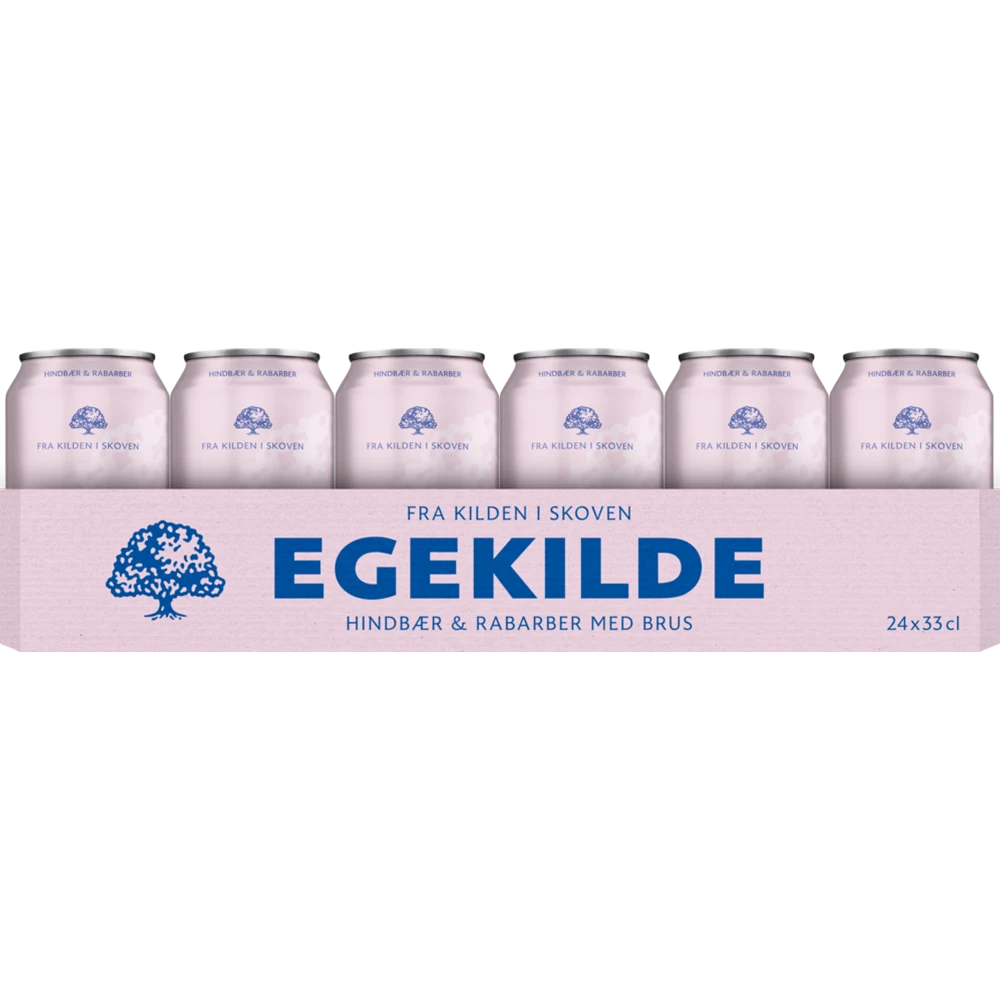 Egekilde Hindbær Rabarber 24x0,33L Dose zzgl. DPG Pfand