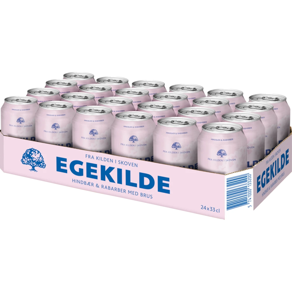 Egekilde Hindbær Rabarber 24x0,33L Dose zzgl. DPG Pfand