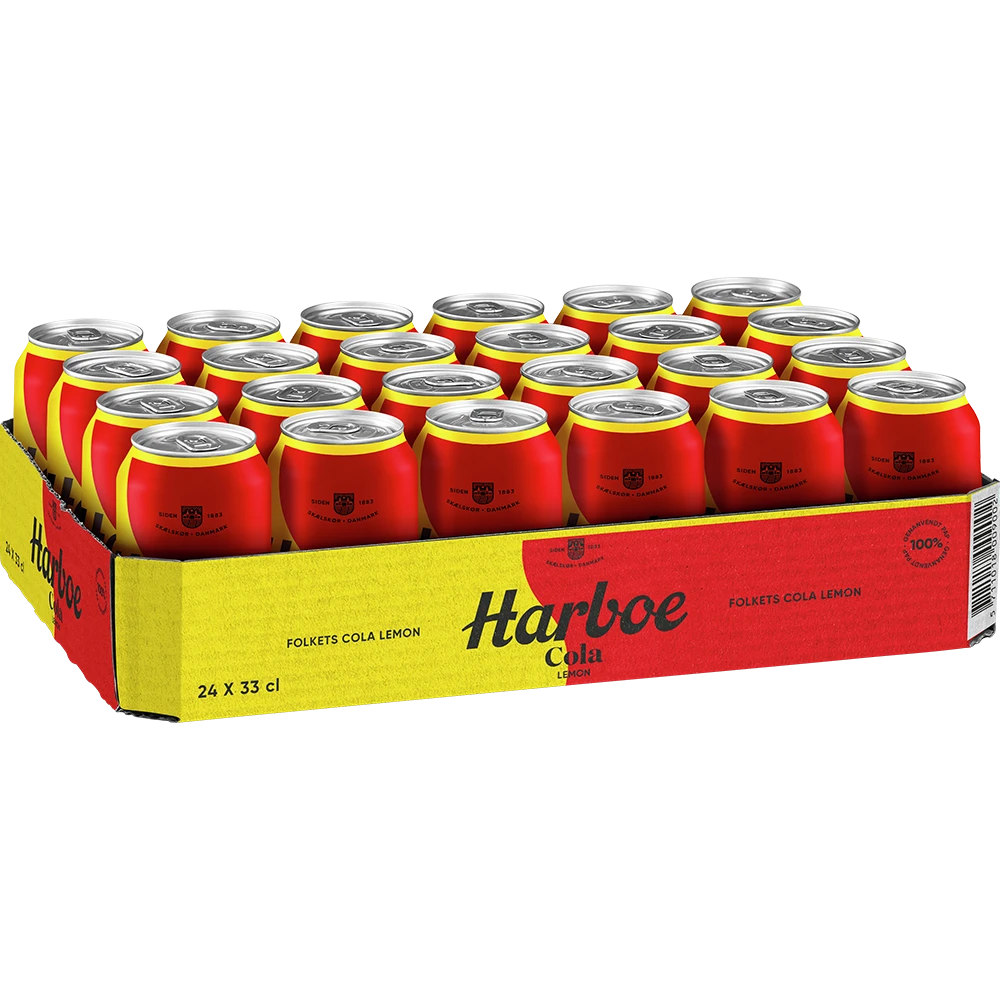 Harboe Cola Lemon TRAY 24x 0,33L DS zzgl. DPG Pfand