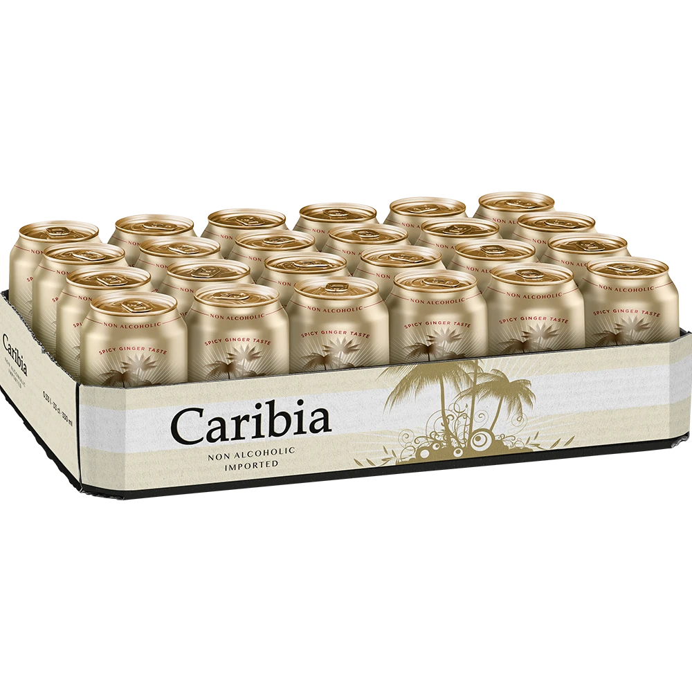Caribia Ginger Taste TRAY 24x 0,33L DS zzgl. DPG Pfand
