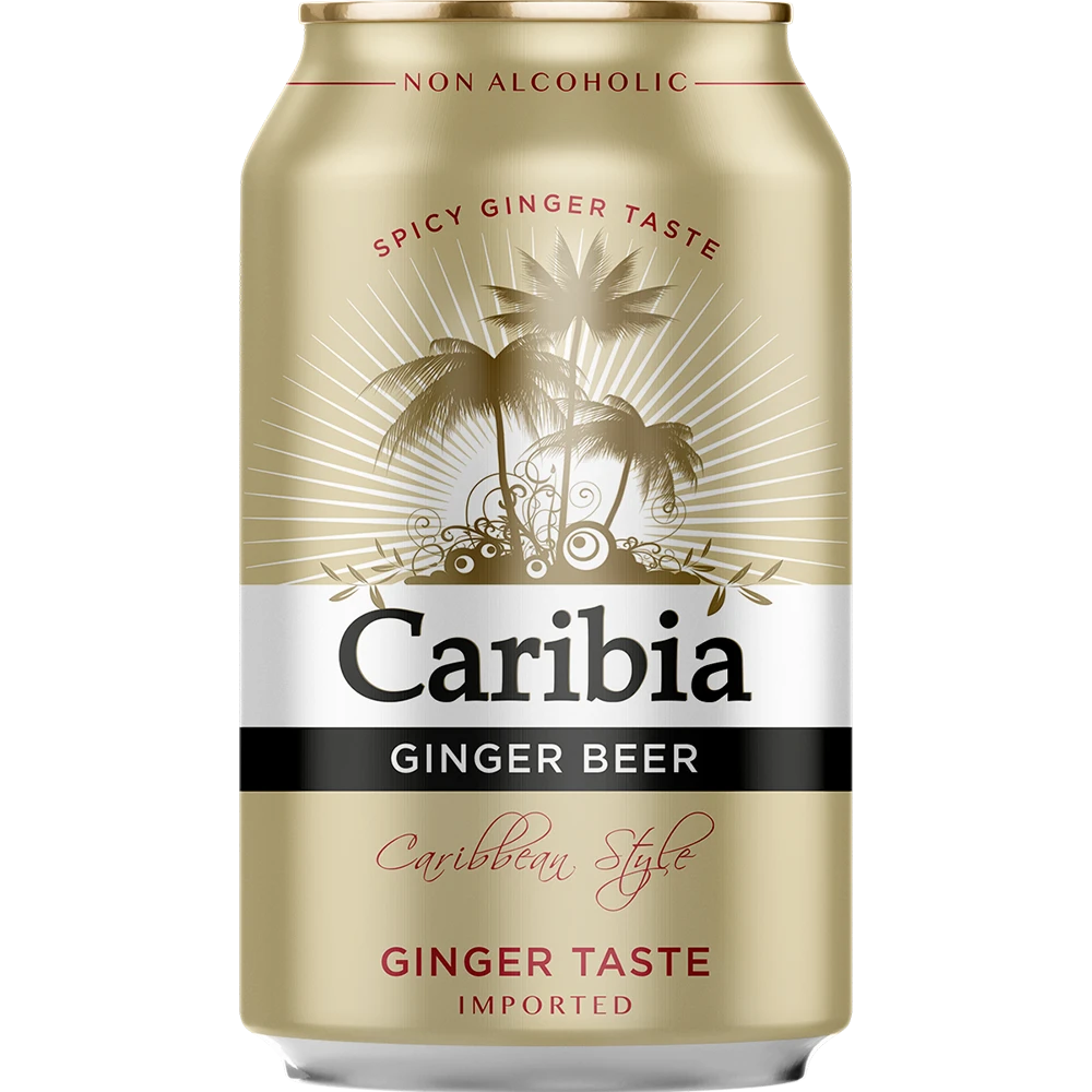Caribia Ginger Taste TRAY 24x 0,33L DS zzgl. DPG Pfand