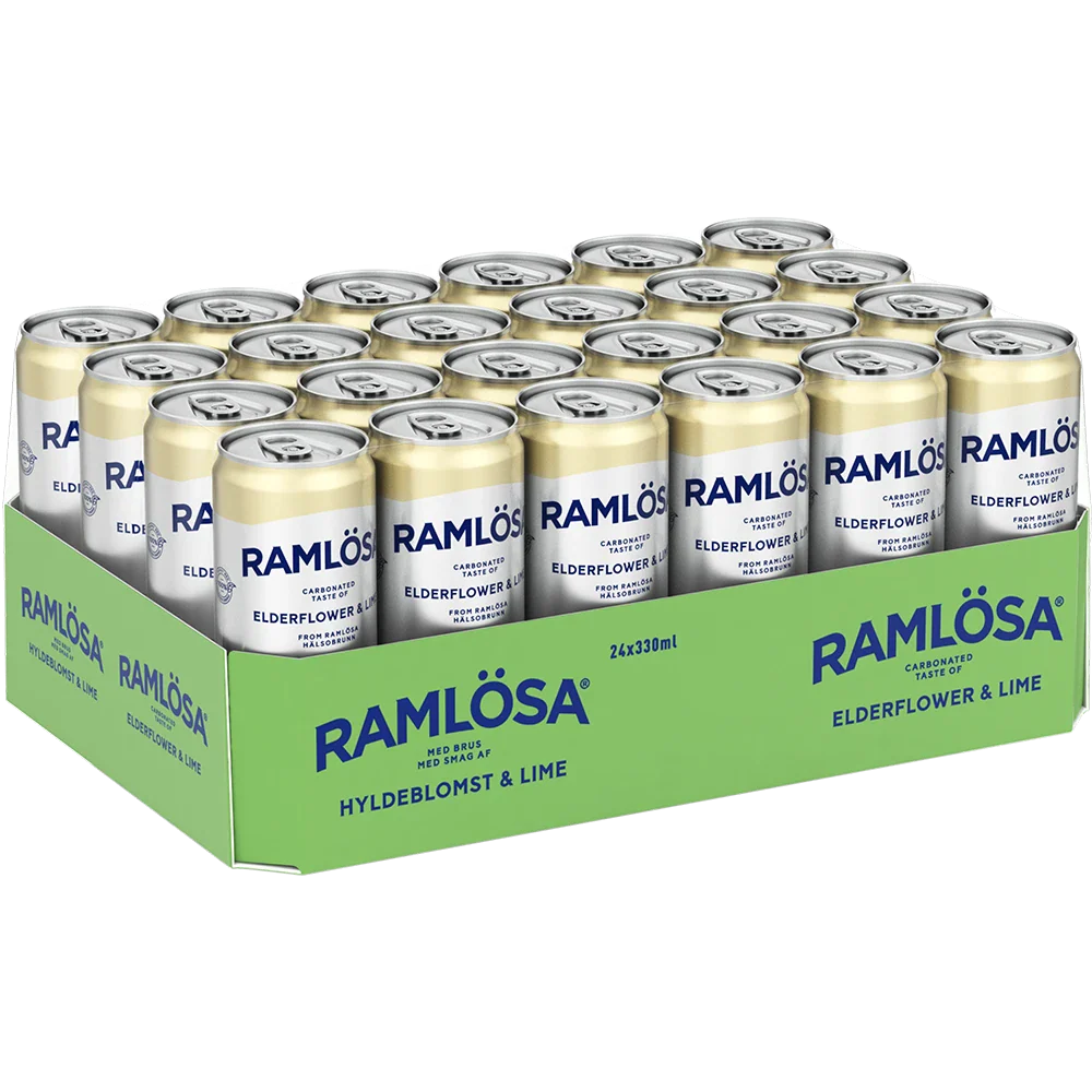 Ramlösa Hyldeblomst & Lime 24x0,33 DS. zzgl. DPG Pfand