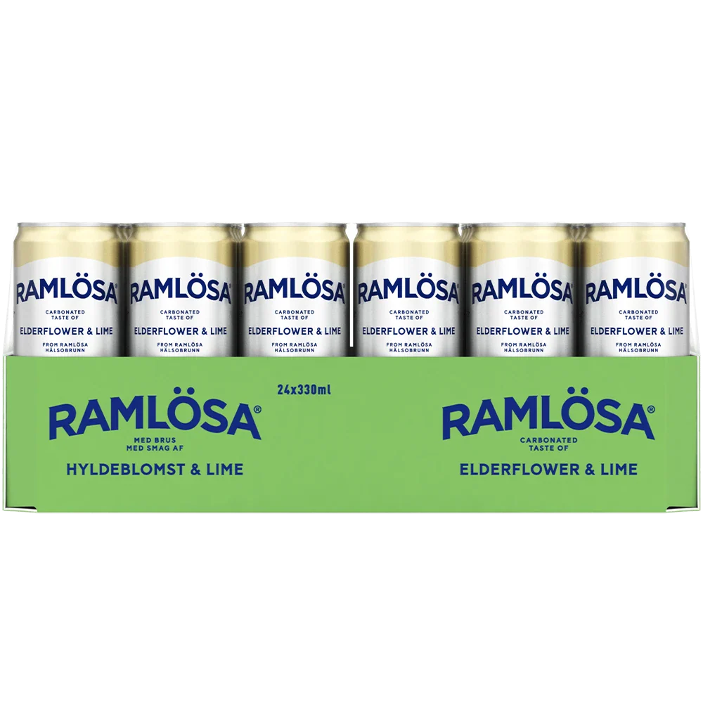 Ramlösa Hyldeblomst & Lime 24x0,33 DS. zzgl. DPG Pfand