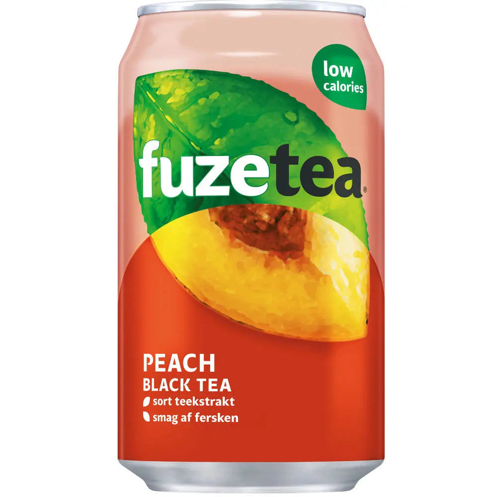 Fuze Ice Tea peach 24x 0,33 ltr. zzgl. DPG Pfand - AllSpirits
