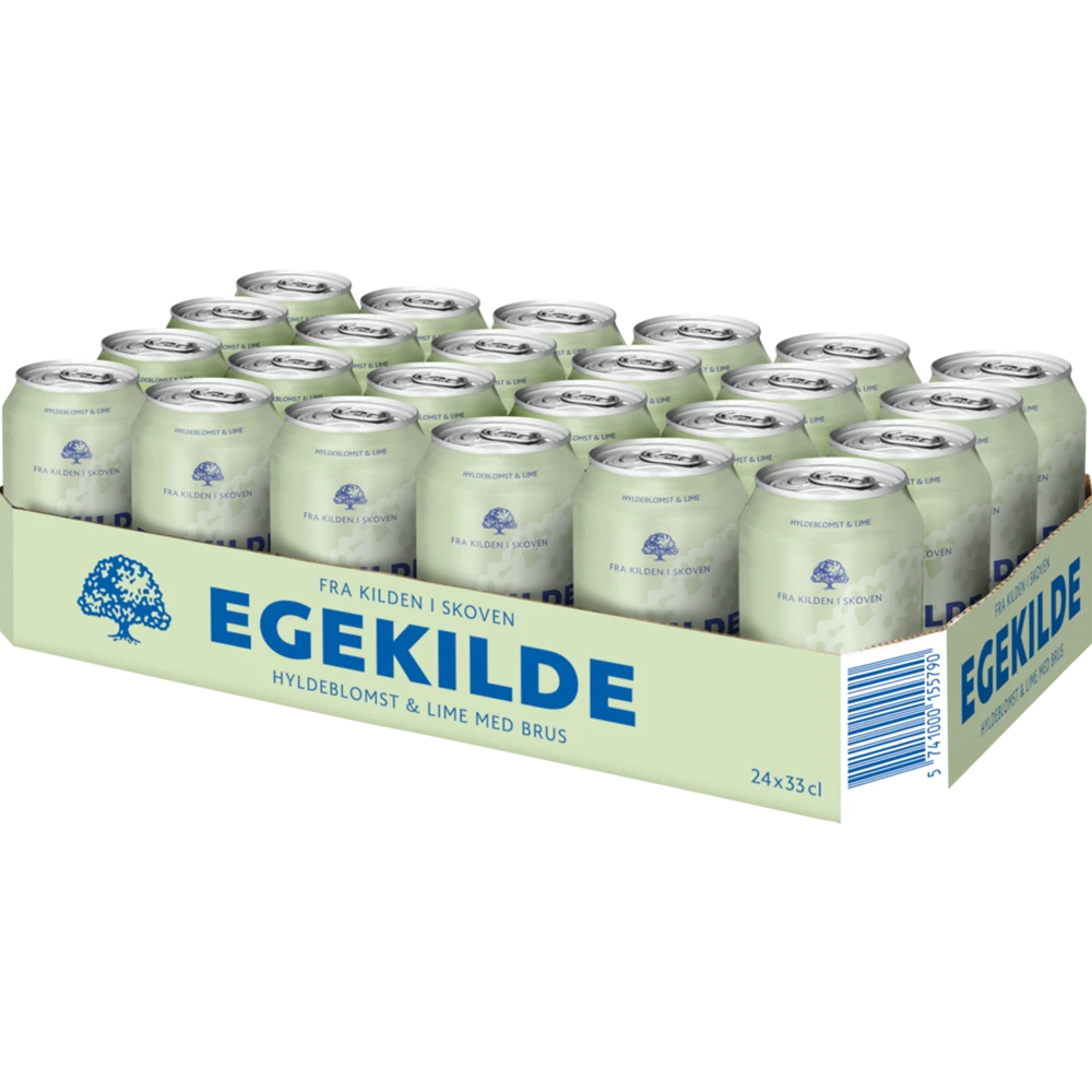 Egekilde Hyldeblomst Lime 24x0,33L Dose zzgl. DPG Pfand