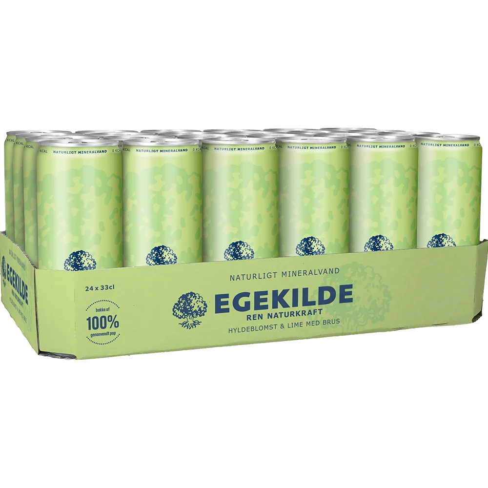 Egekilde Hyldeblomst Lime 24x0,33L DS. zzgl. DPG Pfand
